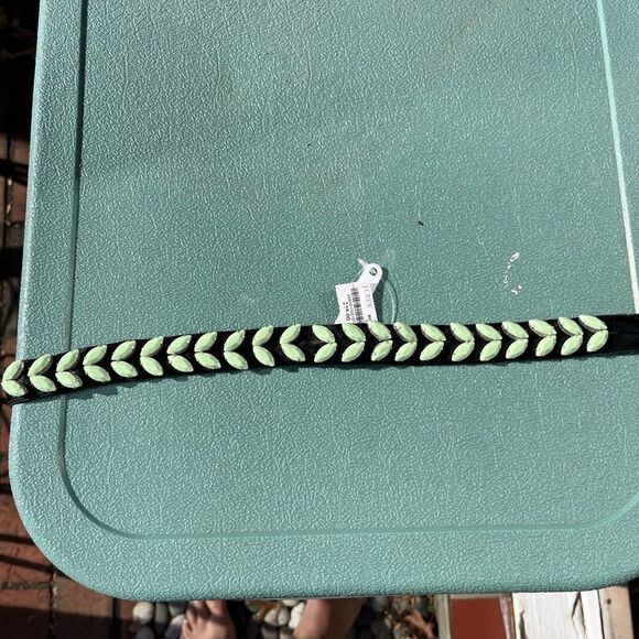 J Crew Beaded Silk Belt NWT - Picture 4 of 4